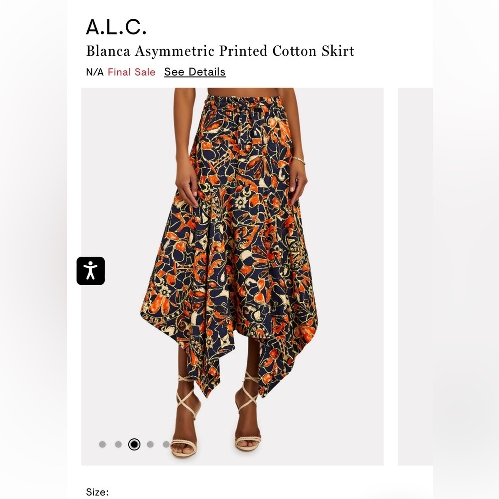 A.L.C. Bianca skirt